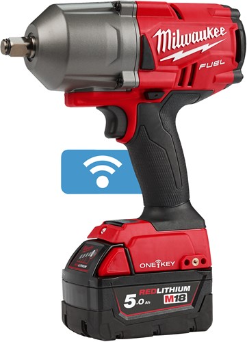 Klucz udarowy do akumulatora Milwaukee m18 onefhiw12-502x 1 2 (2x akumulator 5,0ah) - 4933459727