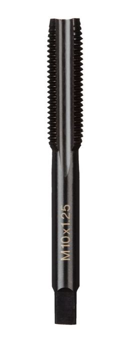 Milwaukee metryczne dotknięcie ręczne | z prostym rowkiem wiórowym | m10 | 1,25 mm - 4932500599
