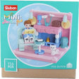 Mini rzemieślniczy salon Sluban 116szt