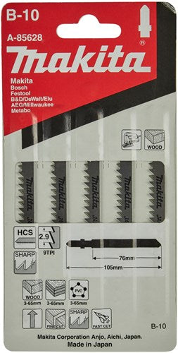Brzeszczot do wyrzynarek Makita b10 - t301cd | 5 sztuk - a-85628