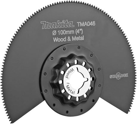 Akcesoria Makita Makita B-64808 TMA046 brzeszczot segmentowy 100mm ze stali do drewna