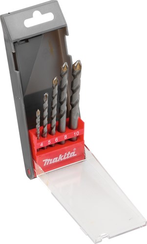 Akcesoria Makita Zestaw wierteł Makita do kamienia 5-częściowy - D-05175