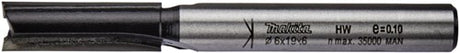 Akcesoria Makita Zestaw noży Makita 6 mm 3-częściowy - d-70459