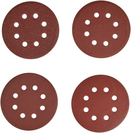Akcesoria Makita tarcza szlifierska 125 mm czerwona na rzep - d-77229 - d-77229