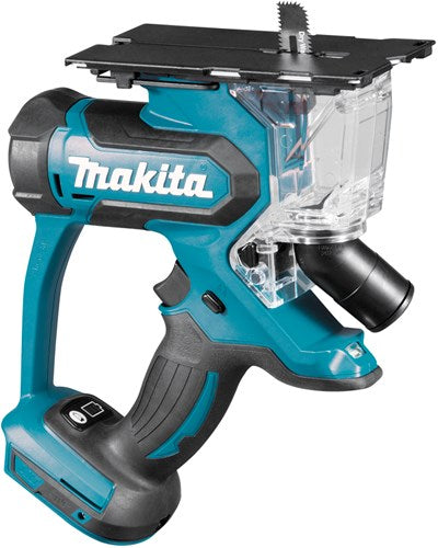 Piła do gipsu Makita dsd180zj 18v | bez akumulatorów i ładowarki, z adapterem do odsysania pyłu, brzeszczotem, w mboxie - dsd180zj