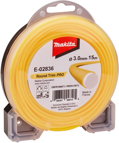 Akcesoria Makita żyłka do koszenia 3,0x15m okrągła - e-02836 e-02836