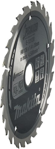 Akcesoria Makita do pił tarczowych do drewna | efekt 136x20x1,5 25t 23g - e-12120 - e-12120