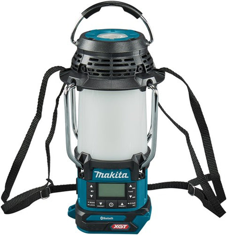 Lampa kempingowa Makita MR010GZ 40V Max z radiem i Bluetooth | bez akumulatorów i ładowarki - mr010gz