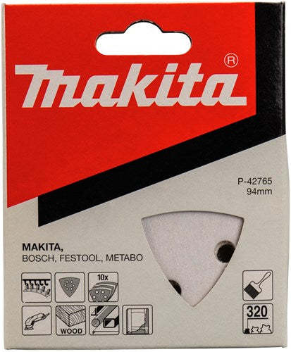 Akcesoria Makita papier ścierny 3-k K320 biały v. - p-42765