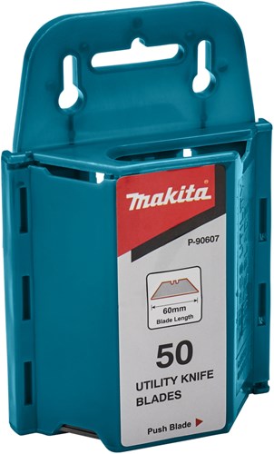 Akcesoria Makita p-90607 | zapasowe ostrza | do noża składanego p-90582 | 50 sztuk - p-90607