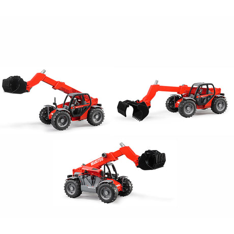 Bruder 2125 Manitou Mar z akcesoriami