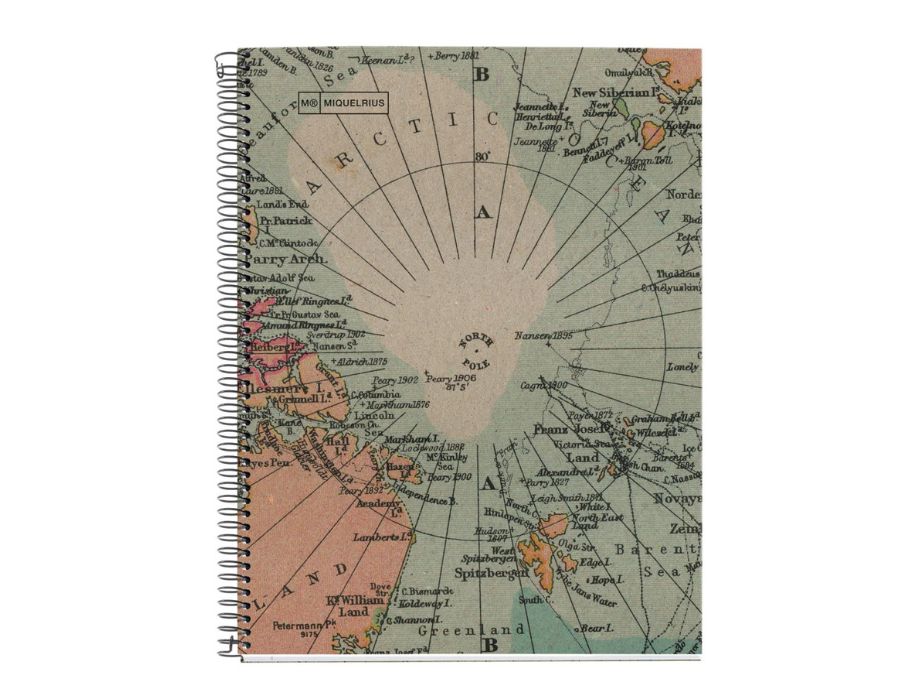 Notatnik Miquelrius - mapa - A4 w linie - 80 stron