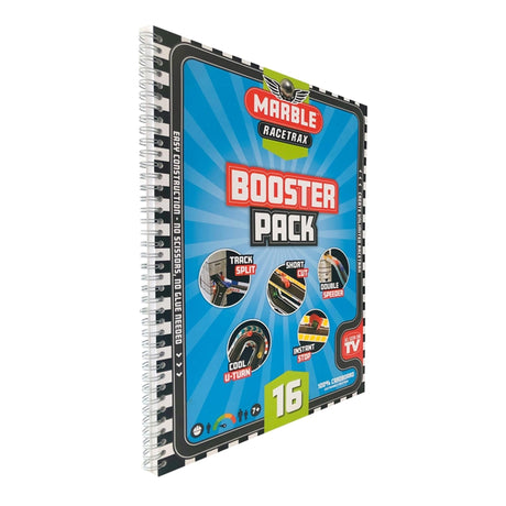 Zestaw podstawowy Marble Racetrax Marble Track Booster Pack 16 arkuszy 3 m