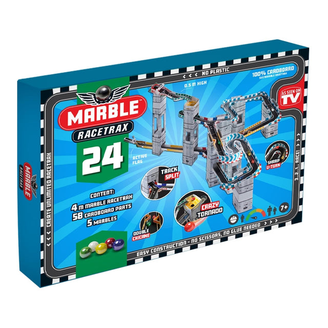 Zestaw startowy do torów marmurowych Marble Racetrax 24 arkusze 4m