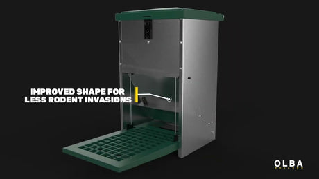 Olba producten automatische voerbak trapbak 5kg