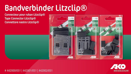 Produkty Ako Łącznik taśmowy litzclip stal nierdzewna 12 5mm 5 sztuk