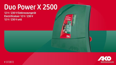 Produkty Ako duo power x2500 kombi energetyzator 230v 12v