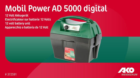 Produkty Ako Mobil Power Ad 5000 cyfrowe urządzenie akumulatorowe 12 V