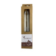 Świece stołowe Magic Flame, świeca obiadowa LED, kroplówka, 20 cm, białe, zestaw 2 sztuk