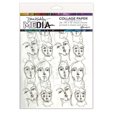 Ranger Ink Ranger • Dina Wakley Media Papierowe bazgroły do kolażu kościelnego