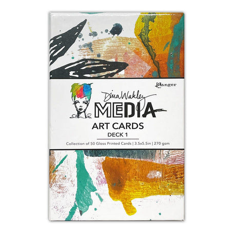 Ranger Ink Ranger • Dina Wakley Media Art Cards 50szt