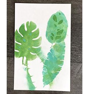 Ranger Ink Ranger • Dina Wakley Media szablony masek tropikalnych
