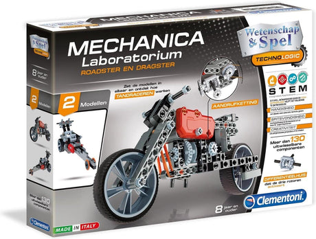 Cilgro Clementoni – roadster i dragster, mechanika gier naukowych