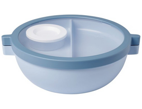 Miska na lunch do bento Mepal - nordycki błękit - 5 przegródek - 1,5 l