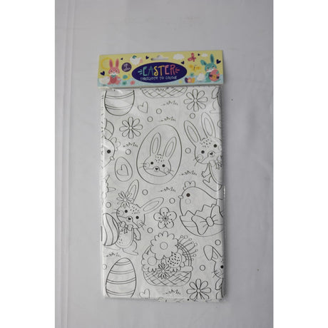 Obrus papierowy Wielkanocny do kolorowania 138x220cm