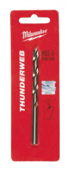 Milwaukee Thunderweb - wiertła do metalu hss-ground - din 338 tw 6,0 x 93 - 1 szt. - 4932352358
