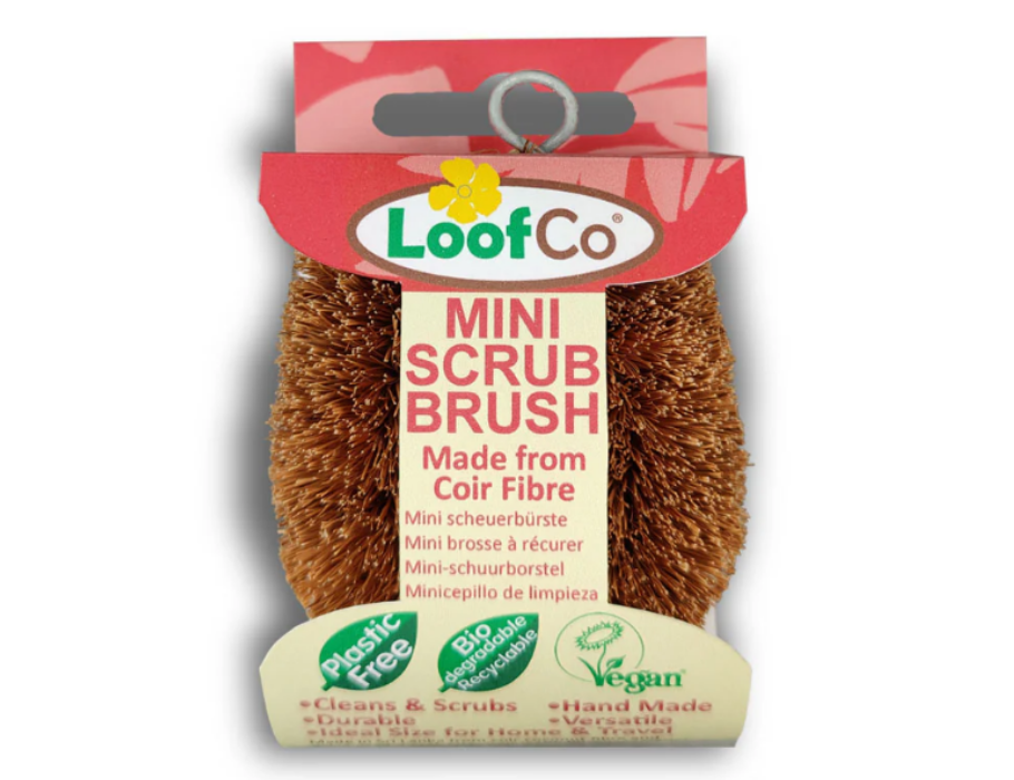 Mini szczotka do mycia naczyń Loofco - kokos