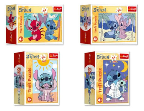 Mini puzzle Lilo Stitch 54szt