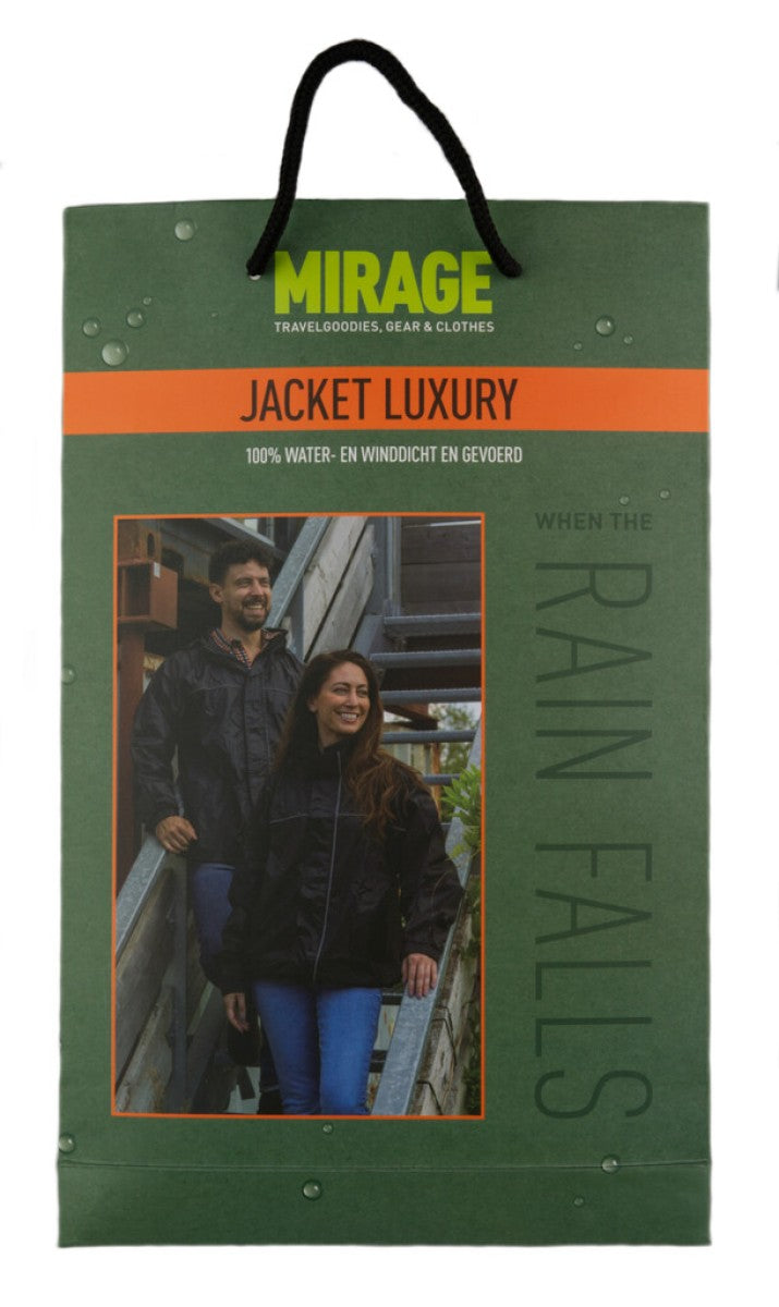 Kurtka deszczowa Mirage M czarna