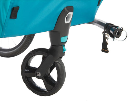 Mirage Tommy Children's Bike wózek - aluminiowa ramka, Wielvering, 3 -punkt Gordel, Blue, 2021