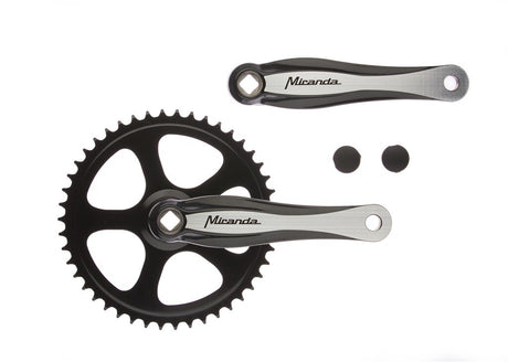 Miranda Cranket Beta1 plus 44 tands 3 32 STALOWA CRANK ALU BLACK