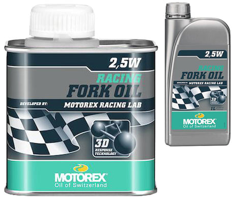 Olej do widelców wyścigowych Motorex 2,5 W, olej do amortyzatorów | 250 ml