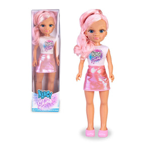 Lalka Pinypon Nancy Shine 45 cm różowa Lalka Nancy Shine 45 cm różowa