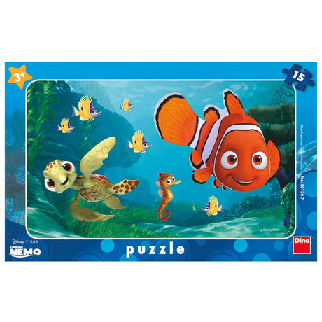 Puzzle Dinotoys Dino - puzzle z ramką Disney Pixar Nemo - 15 elementów