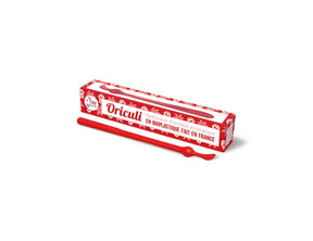 Kolczyk Lamazuna oriculi - bioplastik - czerwony