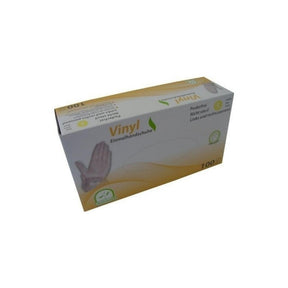 Medi-inn â® 100 rękawiczek winylowych bezpudrowych komfort l