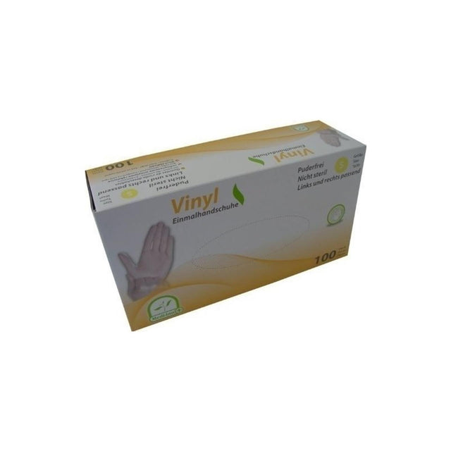 Medi-inn â® 100 rękawiczek winylowych bezpudrowych komfort l