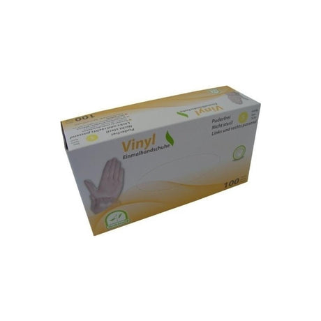 Medi-inn â® 100 rękawiczek winylowych bezpudrowych komfort s