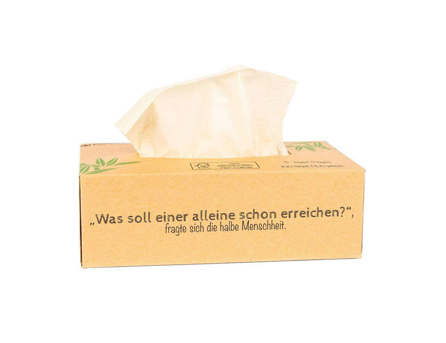 Chusteczki Pandoo - 3-warstwowe - bambusowe - 100 sztuk