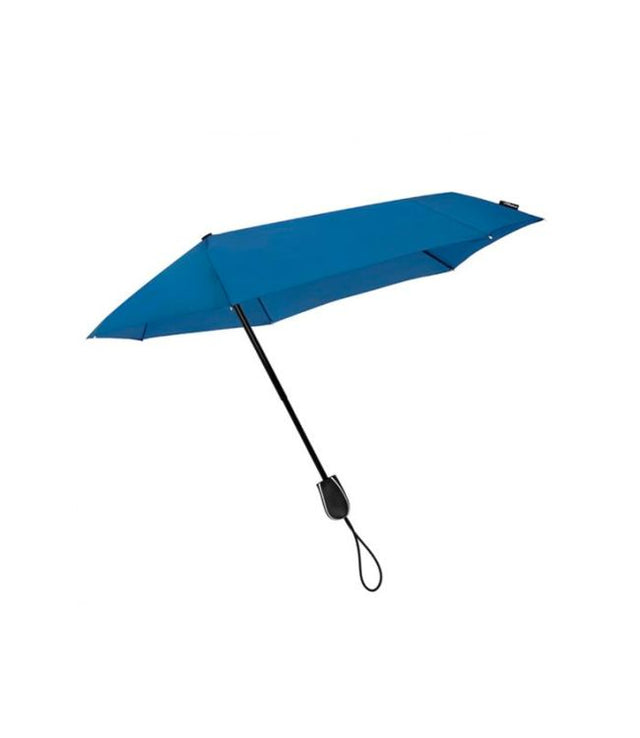 Parasol sztormowy Impliva, składany aerodynamiczny, do 80 km h, niebieski