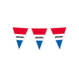 Paperdreams party flags geslaagd rood wit blauw