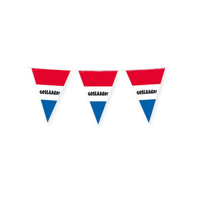 Paperdreams party flags geslaagd rood wit blauw