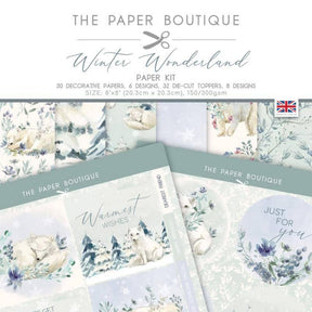 Butik papierowy • Zestaw papierów Winter Wonderland