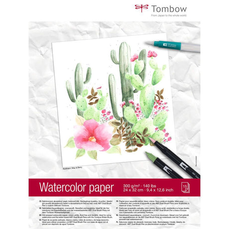 Tombow • papier akwarelowy