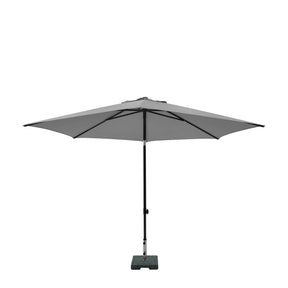 Madison Parasol elba push-up okrągły 300 cm z funkcją odchylania 100%pol jasnoszary