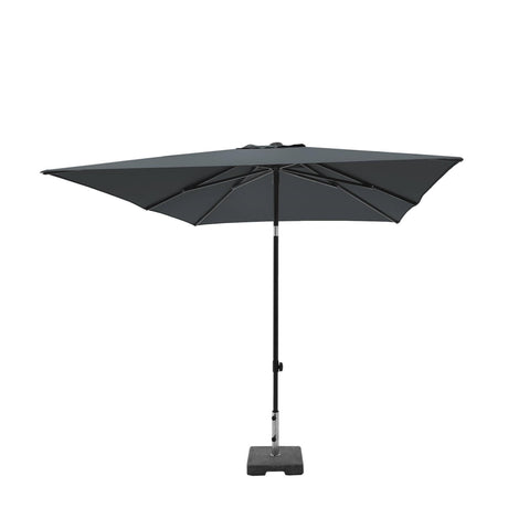 Madison Parasol Moraira push-up kwadratowy 230x230cm z funkcją odchylania, szary